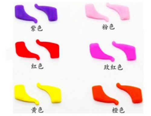 Non-slip ear gripper holder for glasses