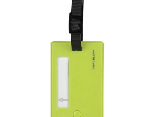 Silicone luggage tag