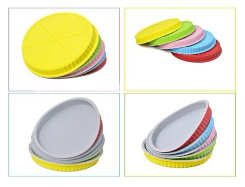 Silicone shaped microwave plate