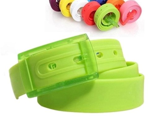 Colorful textured belt