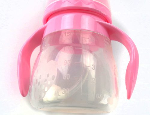 Silicone baby bottle